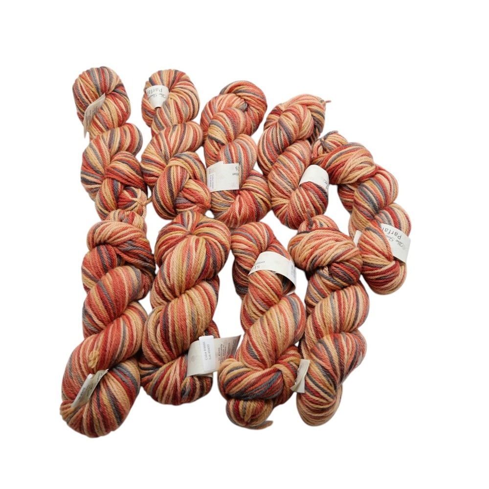 Knit One Crochet Too Parfait Yarn 9 Hanks Worsted Wool Color 4666 900 Yards